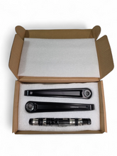 Load image into Gallery viewer, 2024+ Can Am Maverick R Front Sway Bar Links Anodized Black