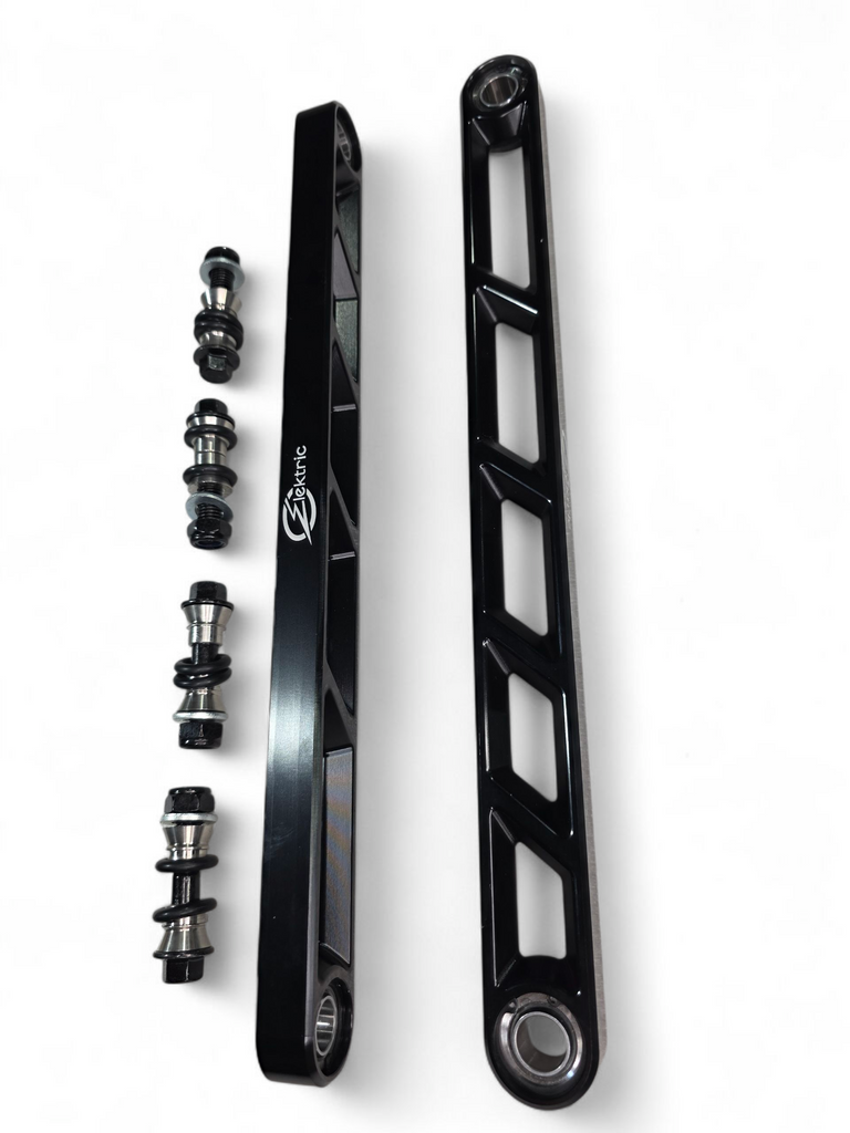2024+ Can Am Maverick R Rear Sway Bar Links Anodized Black
