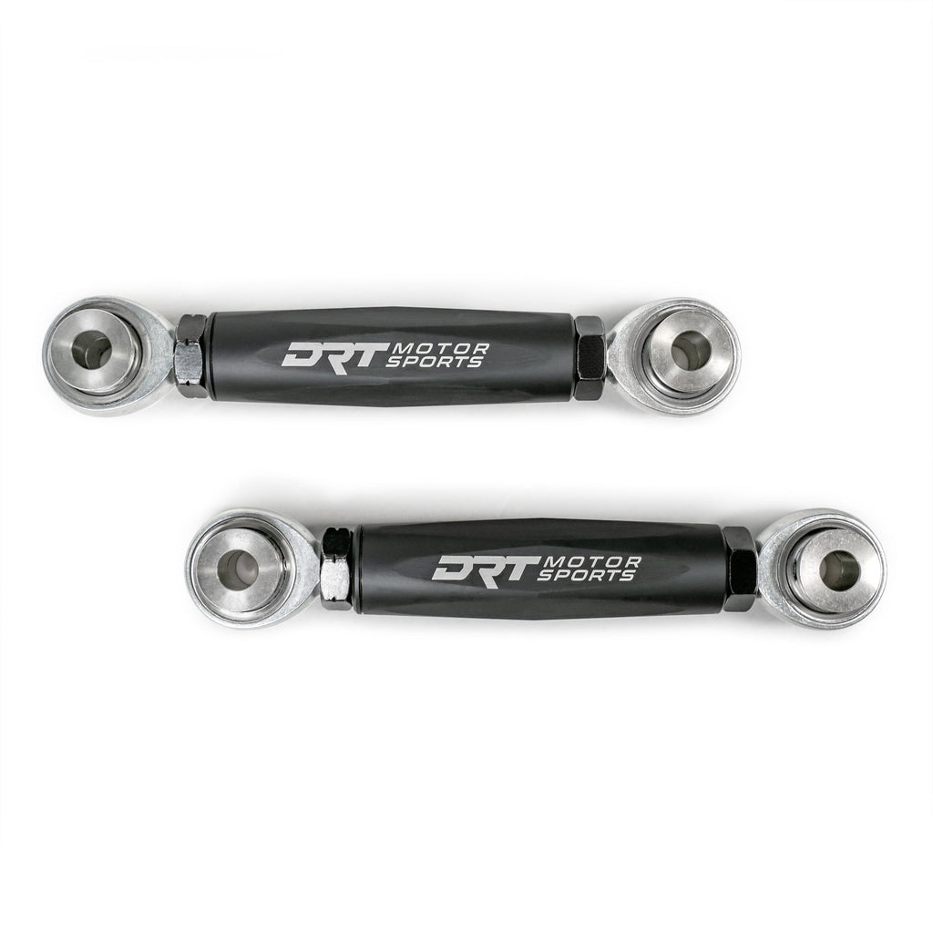 DRT RZR XP Billet Aluminum Hex Bar Adjustable Sway Bar Link Kit Front (M10)