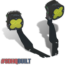Load image into Gallery viewer, '19-23 Ram 2500/3500 SDHQ Built A-Pillar Light Mounts
