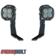 Load image into Gallery viewer, '19-23 Ram 2500/3500 SDHQ Built A-Pillar Light Mounts