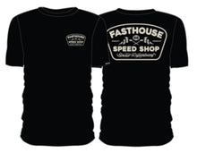 Load image into Gallery viewer, WEDGED TEE BLACK 2XL