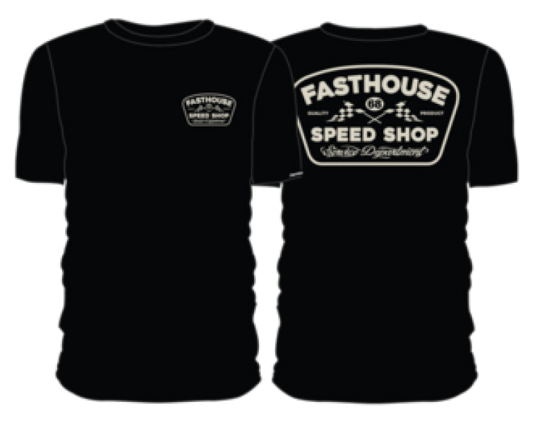 WEDGED TEE BLACK LRG