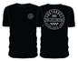 STATEMENT TEE BLK 2XL