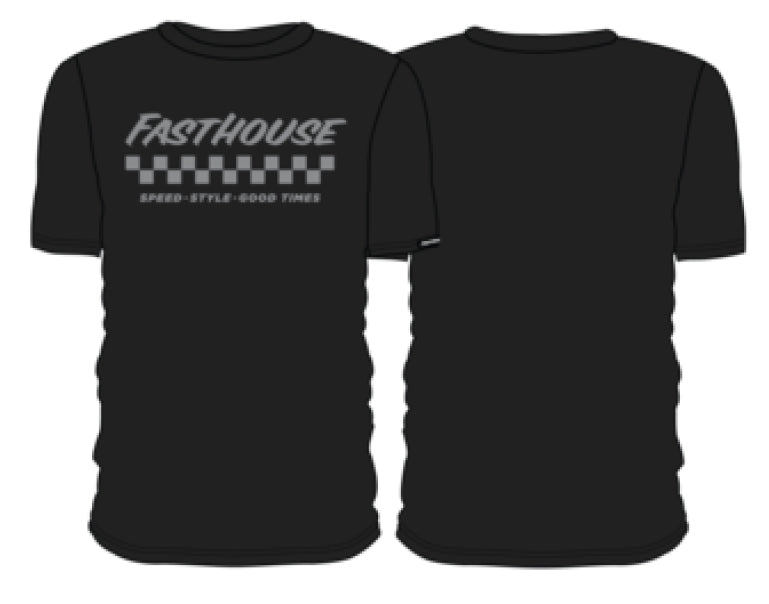 APEX TEE GRAPHITE BLK SML