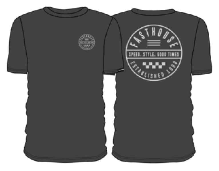 STATEMENT TEE GUNMETAL 3XL