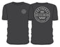 STATEMENT TEE GUNMETAL 2XL