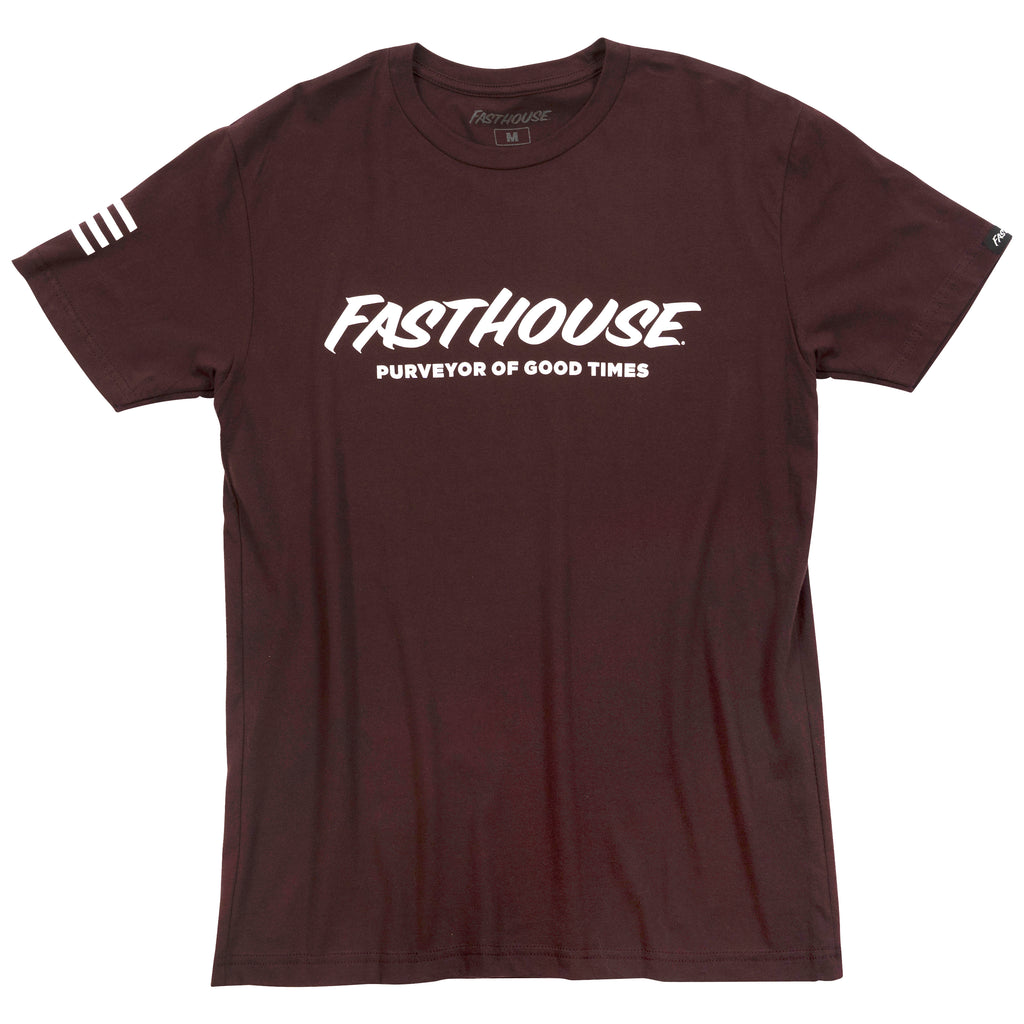 LOGO TEE OXBLOOD 2XL