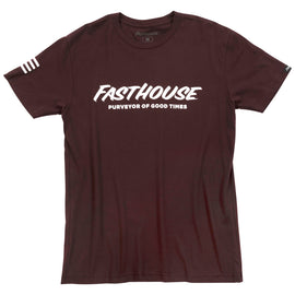 LOGO TEE OXBLOOD 2XL