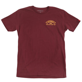 CASHED TEE MAROON XLG