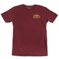 CASHED TEE MAROON XLG