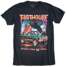Load image into Gallery viewer, WMN FREEDOM TEE BLACK MED