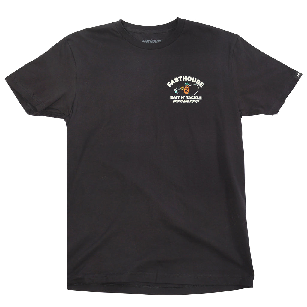 GONE FISHIN SS TEE BLACK 2XL