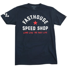 Load image into Gallery viewer, FAST LIFE SS TEE NAVY SML
