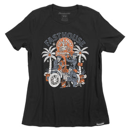 WM MACABRE TEE BLK WASH MED