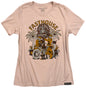 WM MACABRE TEE PINK MED