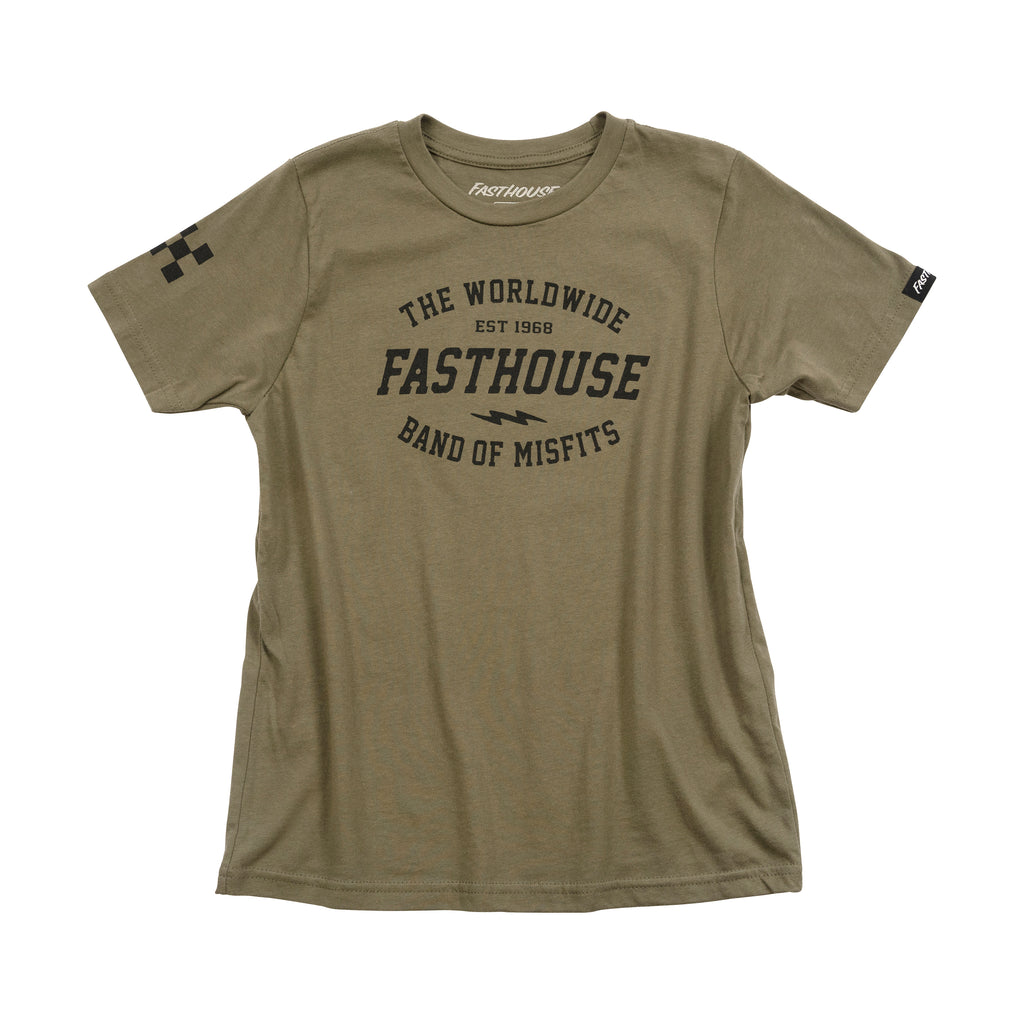 YTH COALITION TEE GREEN XLG