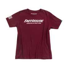 Load image into Gallery viewer, YTH LOGO TEE MAROON XLG