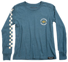Load image into Gallery viewer, YTH EASY RIDER TEE TEAL SML