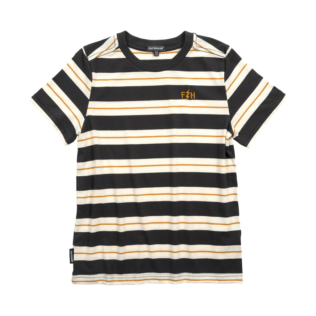 YTH DEFECTOR STRP TEE BK MED