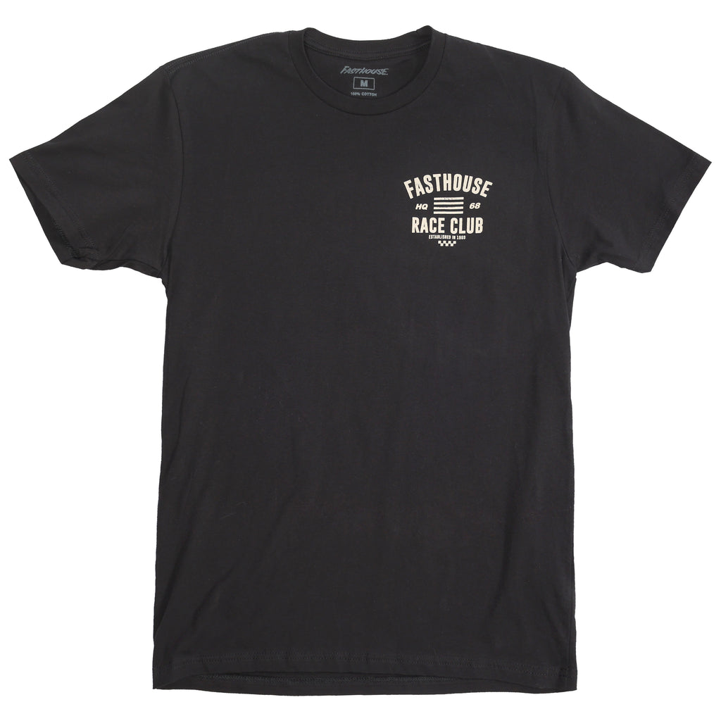 HQ CLUB TEE BLACK LRG