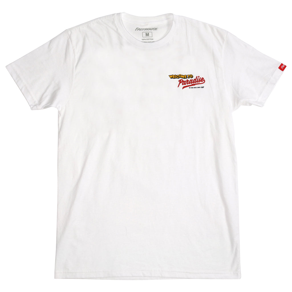 PARADISE TEE WHITE MED