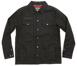 GRAFTER CHORE COAT BLK SML