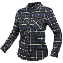 Load image into Gallery viewer, WM HONEY FLANNEL BLU/BLK XLG