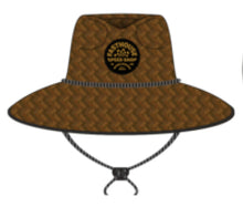 Load image into Gallery viewer, DECO STRAW HAT DARK NTRL