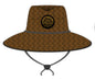 DECO STRAW HAT DARK NTRL
