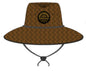 YTH DECO STRAW HAT DRK NTURL