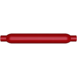 MagnaFlow Muffler Red Pack Series Glasspack 3.5in Rd 22in Body Length 2in/2in Inlet/Outlet