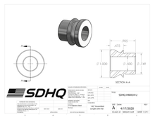 Load image into Gallery viewer, 3/4"-1/2" High Misalignment Spacer-0.91" Tall Misalignment Spacer SDHQ Off Road 