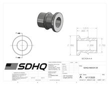 Load image into Gallery viewer, 3/4"-1/2" High Misalignment Spacer-WSSX12T Misalignment Spacer SDHQ Off Road 