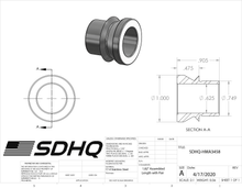 Load image into Gallery viewer, 3/4"-5/8" High Misalignment Spacer-0.91" Tall Misalignment Spacer SDHQ Off Road 