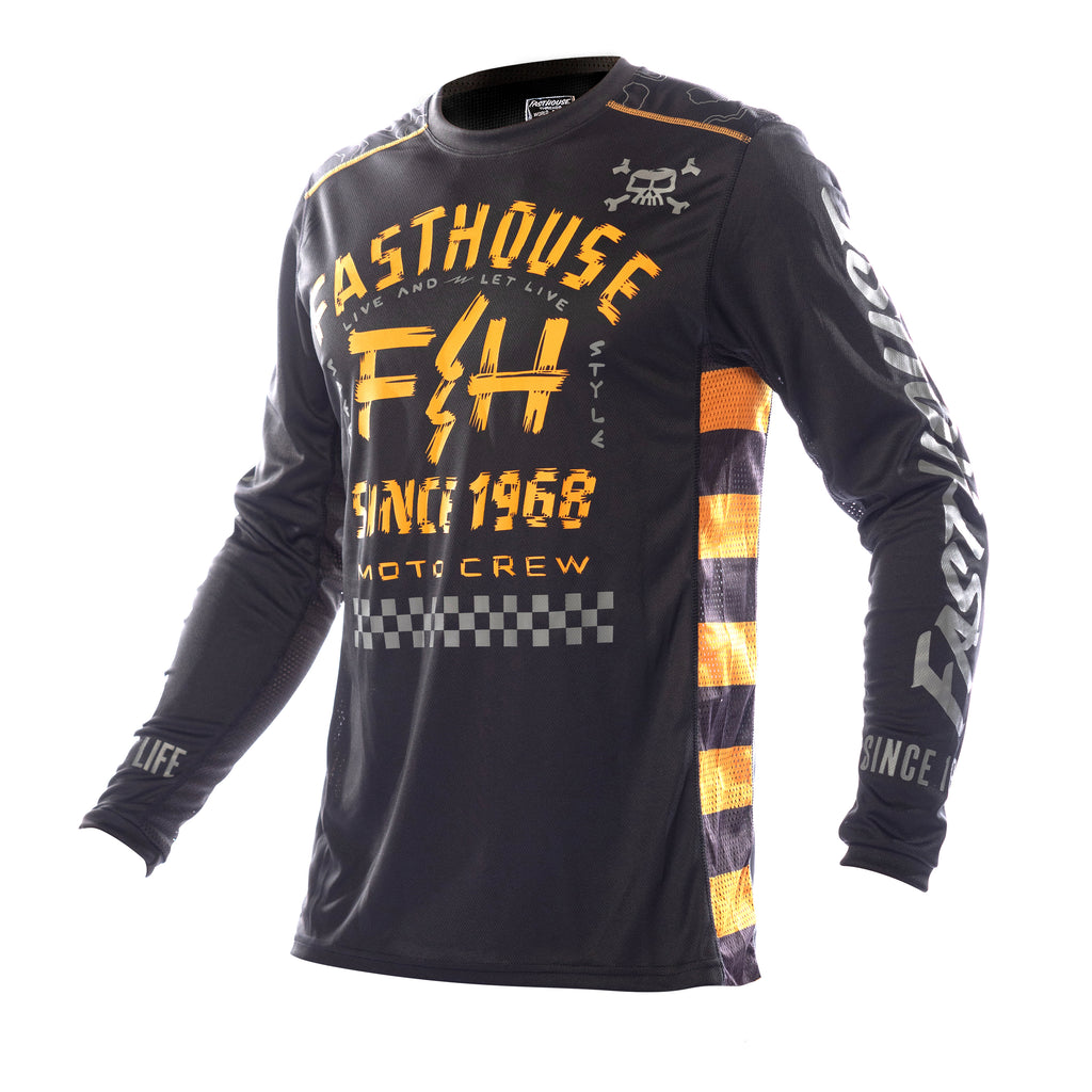 OFF-ROAD JERSEY BLK/AMBER SM