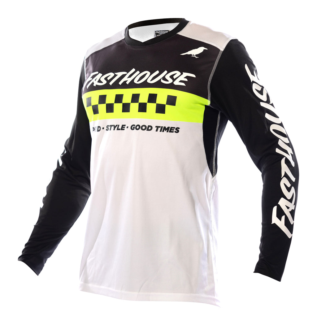 ELROD JERSEY BLK/HIGH VIZ LG