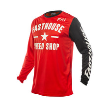 Load image into Gallery viewer, YTH CARBON JERSEY RED MD