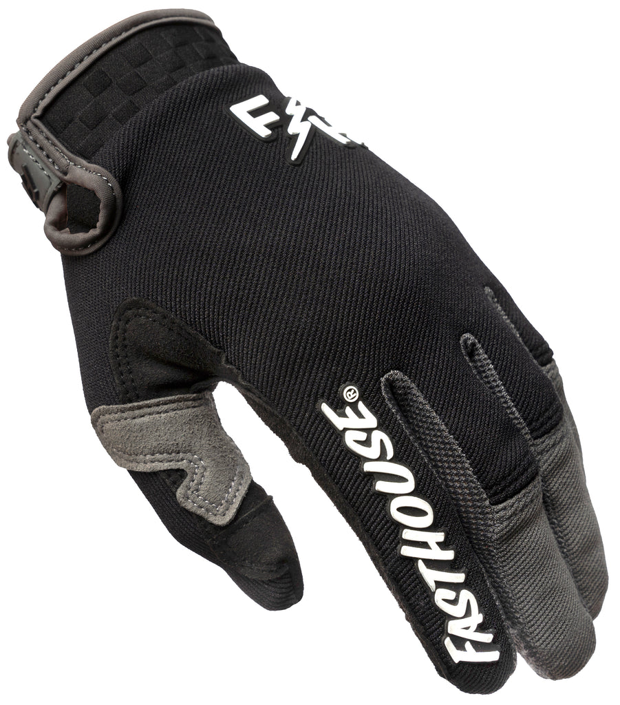 YTH SPEED STYL GLV BK/GRY XS