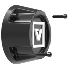 Load image into Gallery viewer, VCAP1 TALL CAP WHITE LOGO 35MM SATIN BLACK