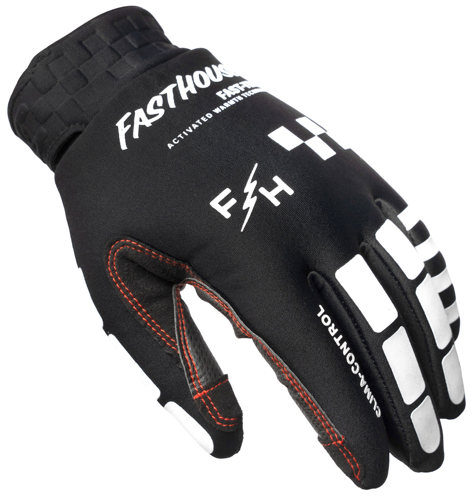 TOASTER GLOVE BK/WT XL