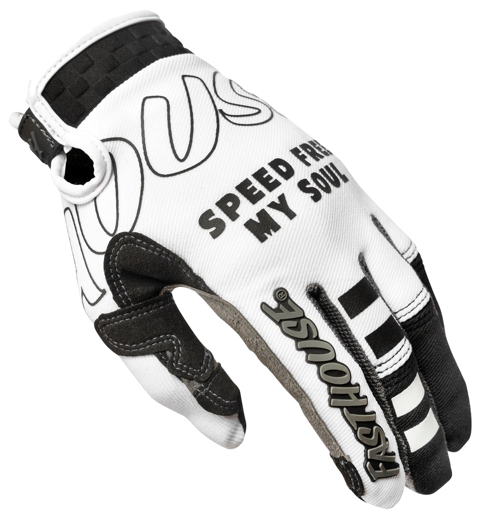 SPEED STYL RIOT GLV WT/BK 2X