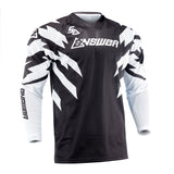 Answer 26 LE Syncron Rizz Vented Jersey Black/White/Cyan - Medium