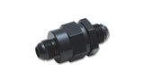 Vibrant Fuel Pump Check Valve -8AN Male Flare to 12mm x 1.5 Metric