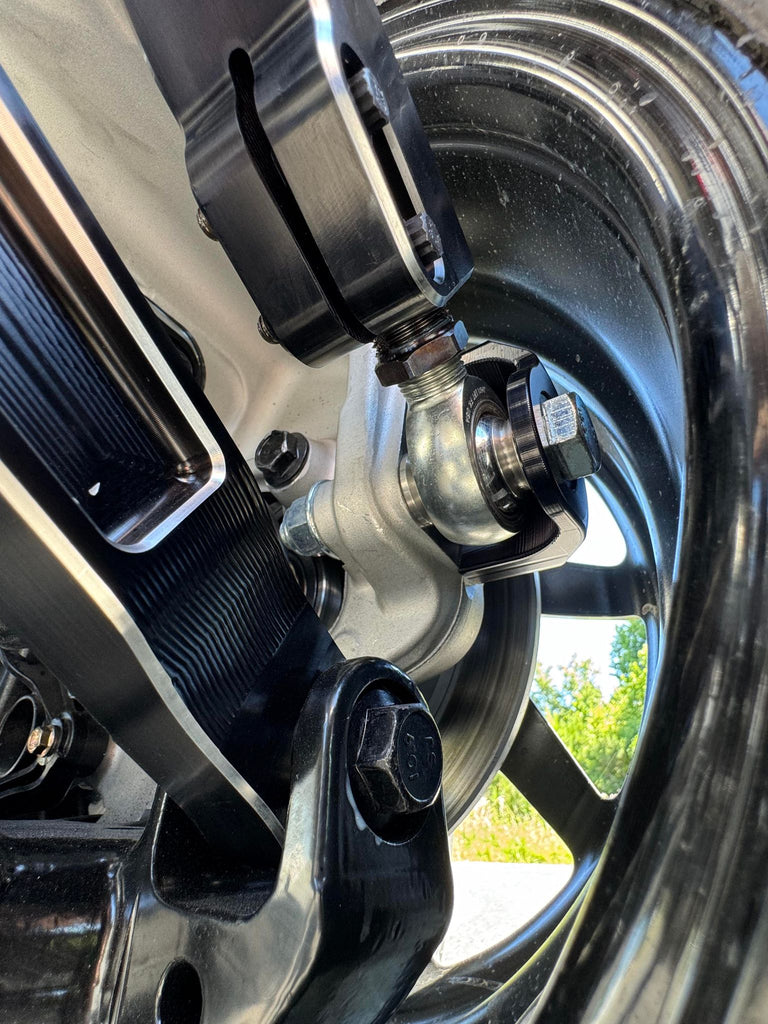 Can Am Maverick R Pro Rock High Clearance Billet Radius Rod Kit for use with Double E Rear Sway Bar