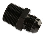 Mr. Gasket Straight -6 AN To 1/2 Inch NPT Adapter - Black