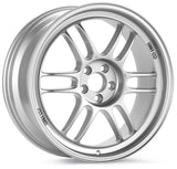 Enkei RPF1 18x7.5 5x114.3 48mm Offset 73mm Bore Silver Wheel 07-11 MS3/06-10 Civic Si