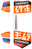 Rs12 Muffler Decals Orange