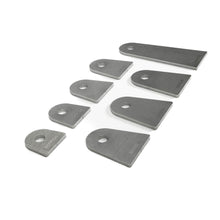 Load image into Gallery viewer, SDHQ Built Flat Tabs | 3/16" Thick, 1/2" Bolt Hole