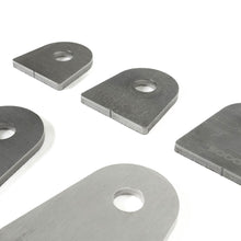 Load image into Gallery viewer, SDHQ Built Flat Tabs | 3/16" Thick, 1/2" Bolt Hole